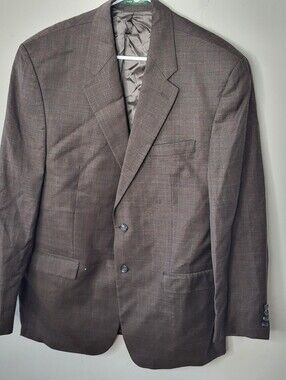 Ralph Lauren Vintage Suit Jacket Blazer Brown Size 44L